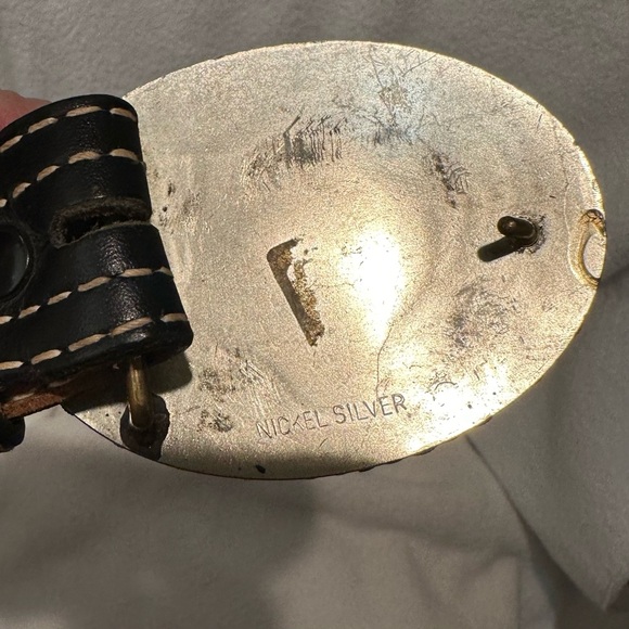 Western Belt with Horse Buckle 32” - Picture 9 of 11